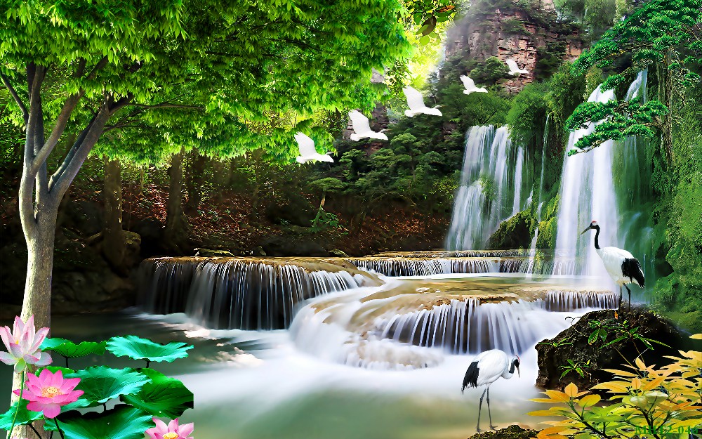 Phong cảnh sơn thủy hữu tình MHT2-046